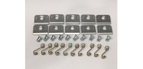 DZUS Flush Mount x 10 Piece Kit