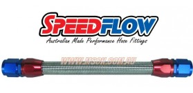 Speedflow 100 Series Stainless Rubber Braided Hose