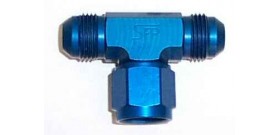 Speedflow 144 Series - AN Tee with Female AN Swivel on Branch