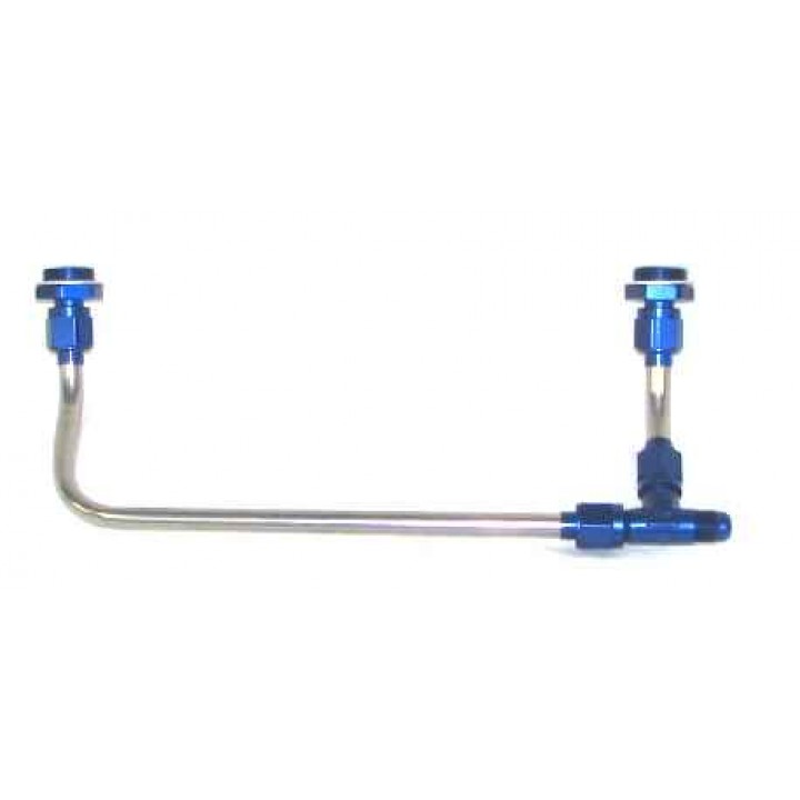 Fuel Line Kit Stainless Steel Holley Carb