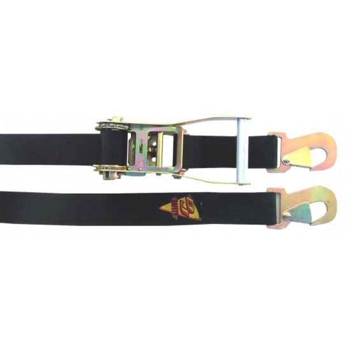 DJ Safety Race Car Trailer Tie Downs Dual Hook Ends