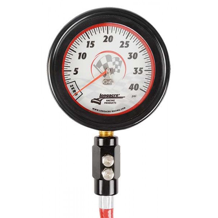 Tyre Gauge - 0-40 psi  with Hard Case - 3 & 1/2"