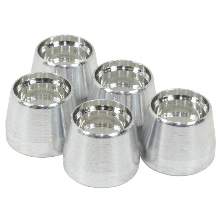 thumbnail image 2 of Aeroflow Straight -8AN To -8 ORB Black Adapter Fitting (AF920-08BLK) – Male Flare To Male ORB 2 of 6