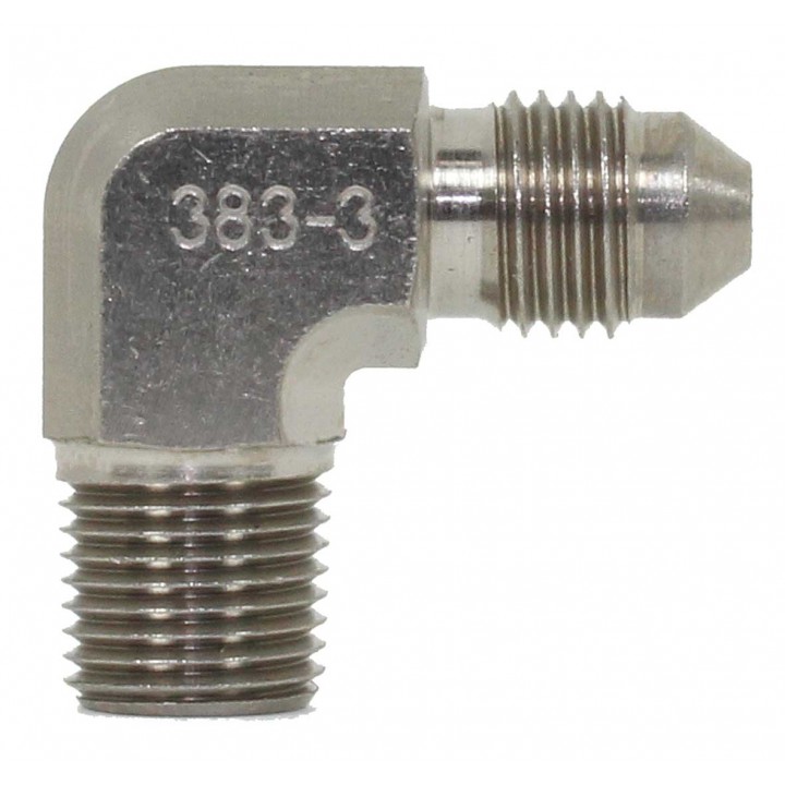 90° Male NPT Adaptor - 383 Series